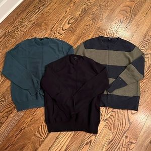 Men’s J.Crew sweaters